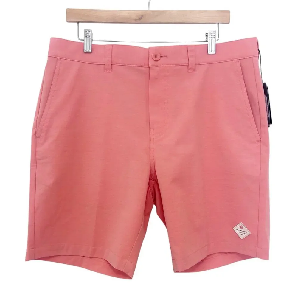 Travis Mathew Peach Tech Chino Shorts 8